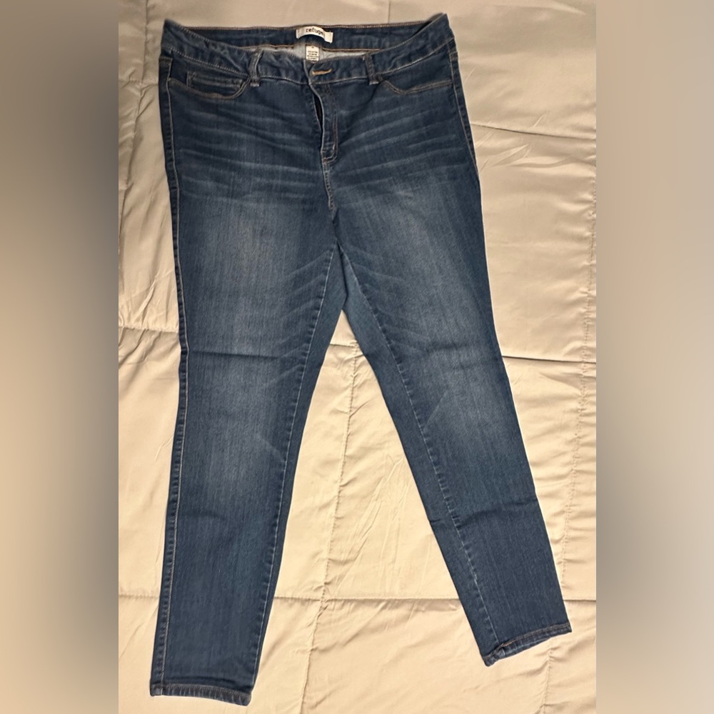 refuge jegging skinny jeans super stretchy & comfy size 18